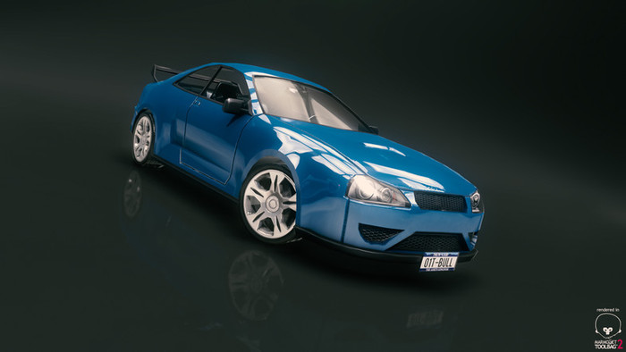 Realistic Racing Car 44 Mesh Full Perm