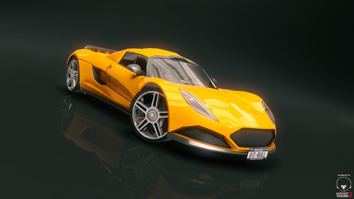 Realistic Racing Car 50 Mesh Full Perm