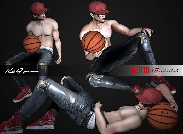 <K&S> Basketball 2. Bento poses