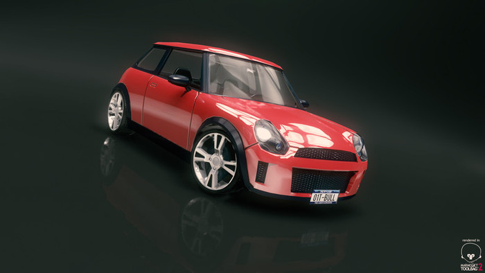 Realistic Racing Car 53 Mesh Full Perm