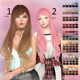 /Wasabi Pills/ Danielle Mesh Hair - Style 1 - Browns