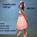 Melody complet child avatar