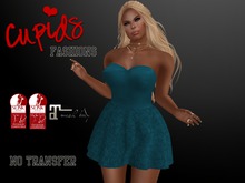 *CF* Sweet Lace Mini Dress GREEN