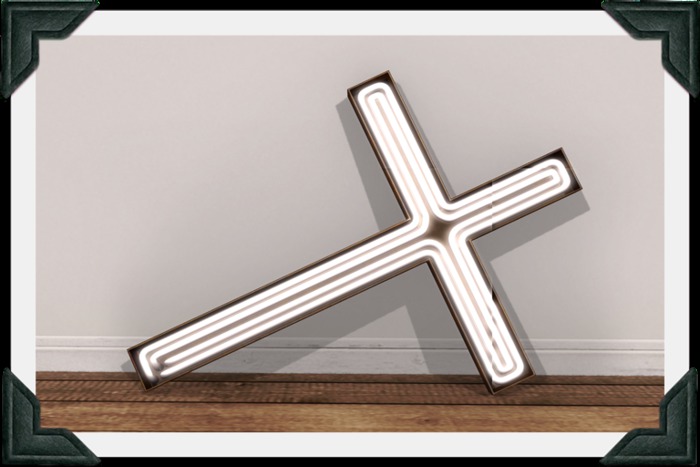 floorplan. leaning cross / white [boxed]