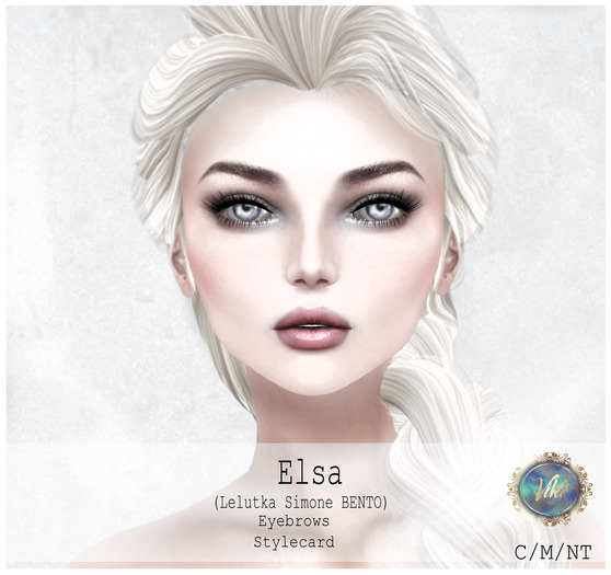 .VIki. DEMO - Elsa Head Shape - Lelutka Simone BENTO (Wear)
