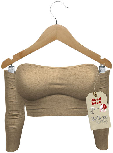 J.H.C *Lavera* Off Shoulder Crop Top (CREME)