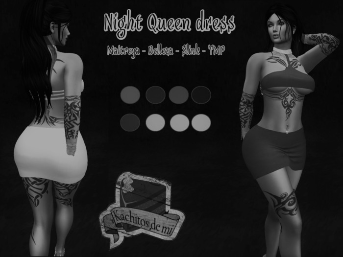 *KdM* Night Queen dress DEMO