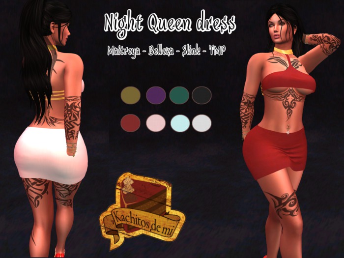 *KdM* Night Queen dress