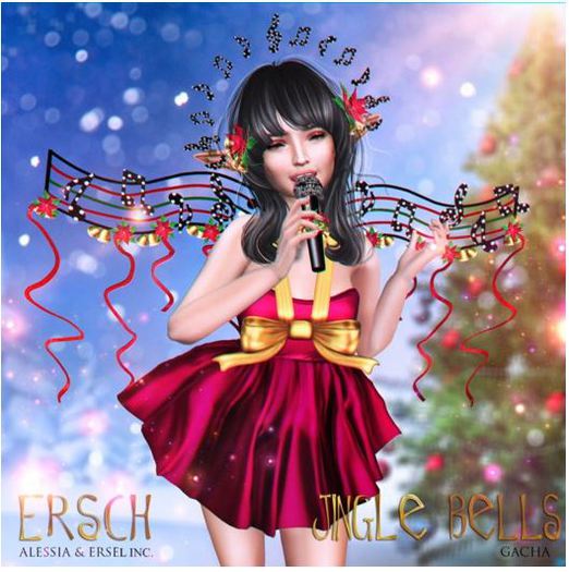 ERSCH - Jingle Bells Gacha 08 Microphone UNCOMMON (white)