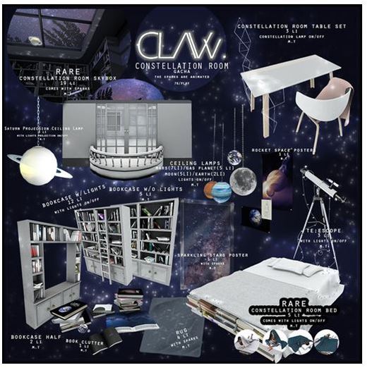 C L A Vv. Constellation Table Set