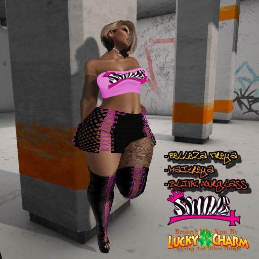 LC..3 PEACE PINK SWAG OUTFIT