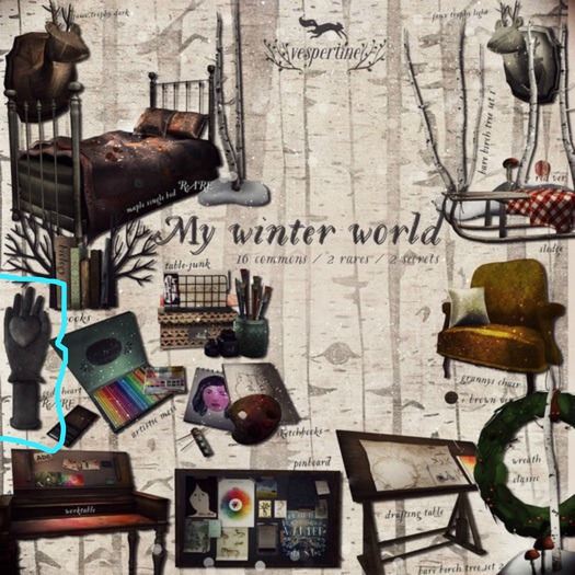 {vespertine}god's heart. RARE