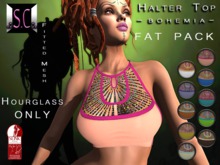 .:S.C:. Halter Top - Bohemia - Fat Pack - Slink Hourglass