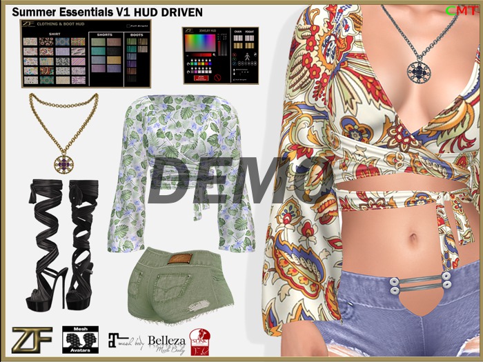 Zuloo - DEMO Summer Essentials V1 - HUD DRIVEN