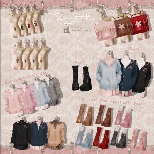 =Zenith=Mobile neck case (Pink)