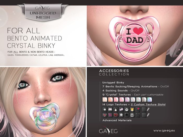 [GA.EG] Bento Crystal Binky