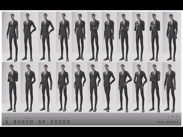 Non-bento poses