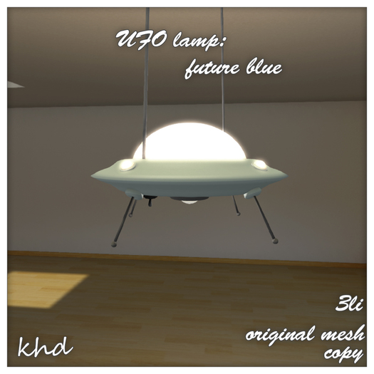 .::KHD::. UFO lamp future blue