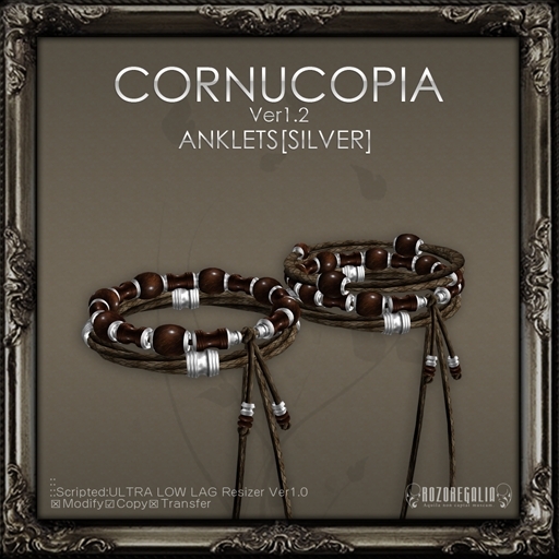 ROZOREGALIA*CORNUCOPIA*Ver.1.2[Anklets](Si)
