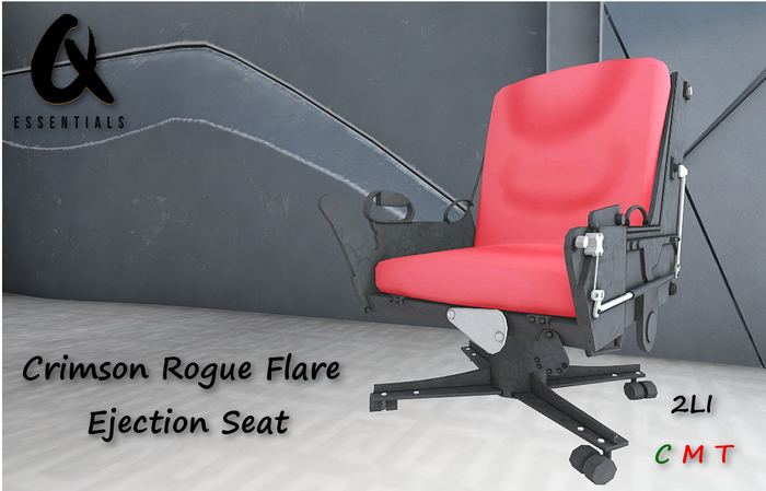 {Q-Essentials} Crimson Rogue Flare Ejection Seat