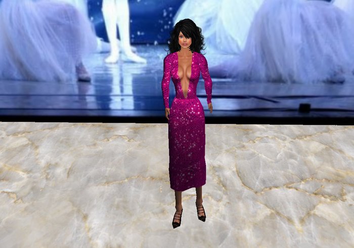WZ Pink dress