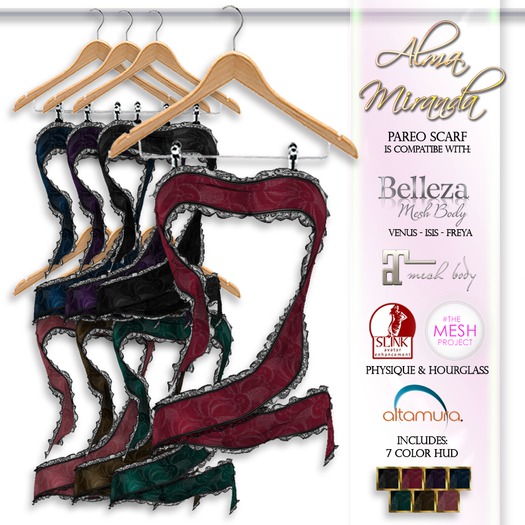 .: AlmaMiranda :. Sensual Pareo Scarf