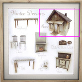 Belle Epoque { Winter Dreams } Winter Cottage (Box) _RARE