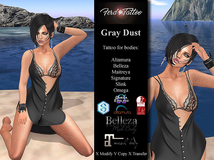 Ferd's Tattoo - Gray Dust (BOX) (wear)