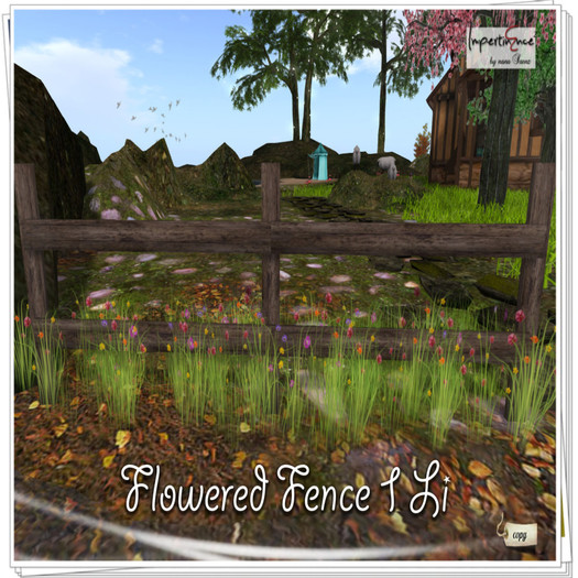 Flowered fence 1 Li