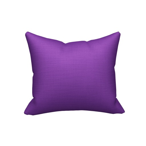 Pomegranate - Leaves Solids Pillow - Grape