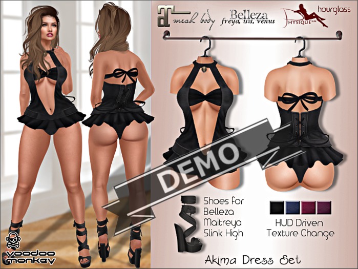[VM] Akima Shorty Dress Set DEMO