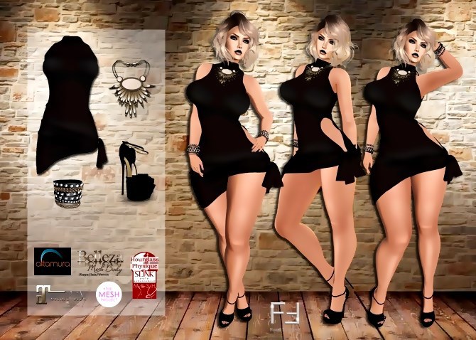 Outfit 013: Dress, Shoes, Necklace, Bracelet