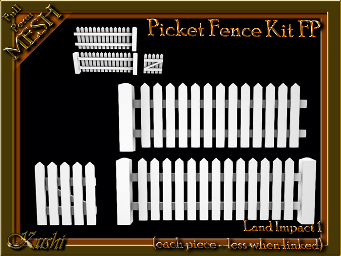 Picket Fence Full Perm MESH Builders Kit