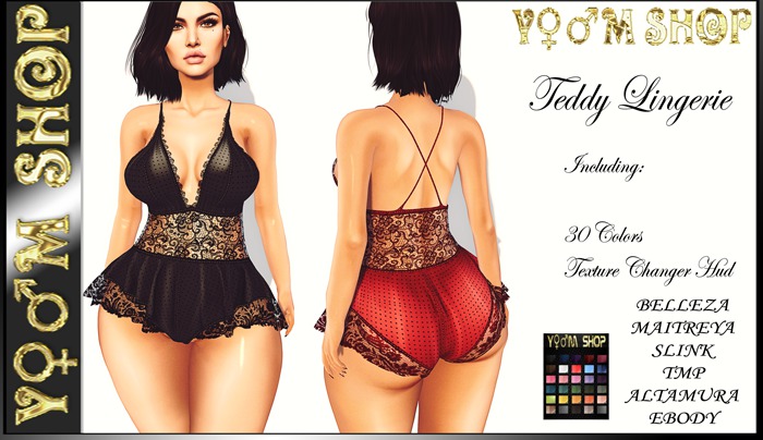 YM SHOP_Teddy Lingerie