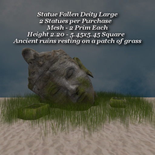 Statue Fallen Deity Lge