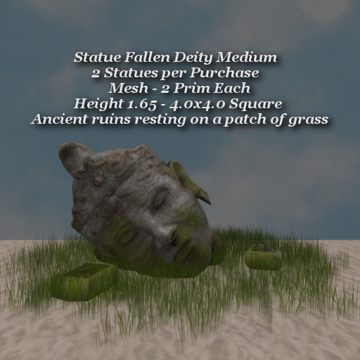 Statue Fallen Deity Med