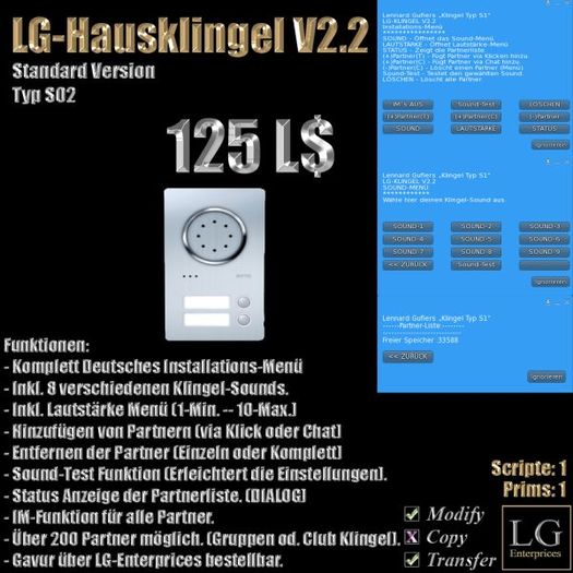 Hausklingel Typ ST02