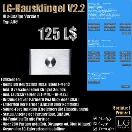 Hausklingel Typ A06