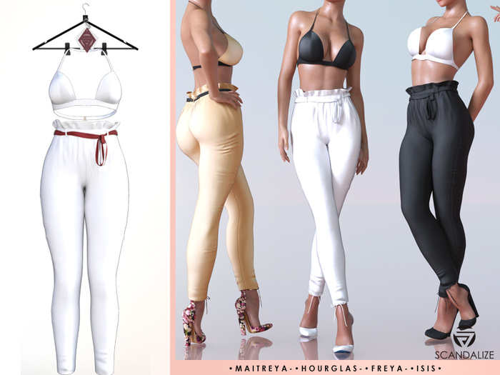 Scandalize. Valvena. White