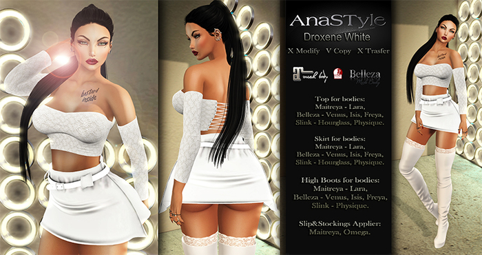 AnaSTyle - Droxene White