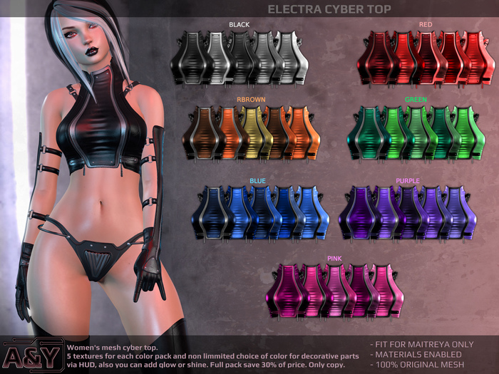 A&Y Electra Cyber Top - FullPack