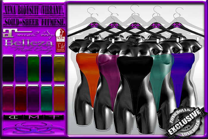 [TD] Xena BodySuit [VIBRANT]