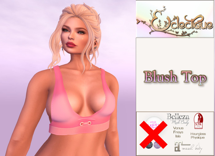 [Eclectique] Blush Top - GIFT