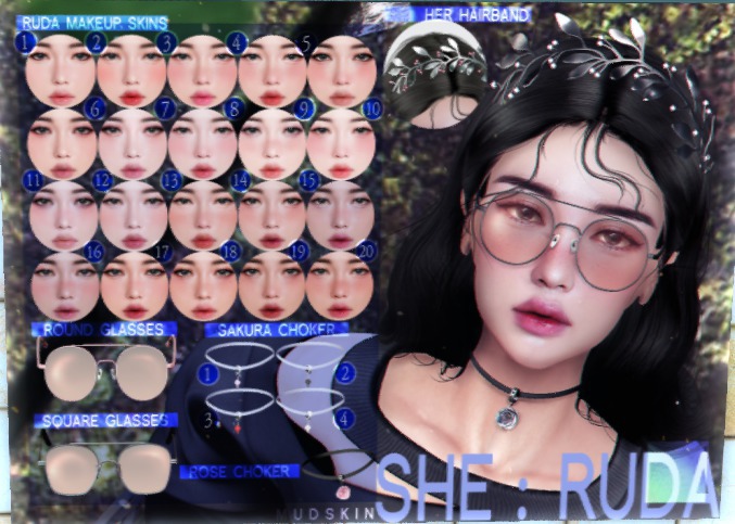 [ MUDSKIN ]_RUDA # MAKEUP SKIN 11
