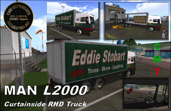 *CABS* MAN L2000 Curtainside Truck (PRICE REDUCTION)