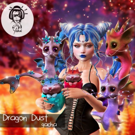 1.Yokai - Dragon Dust - Flower Dragon RARE