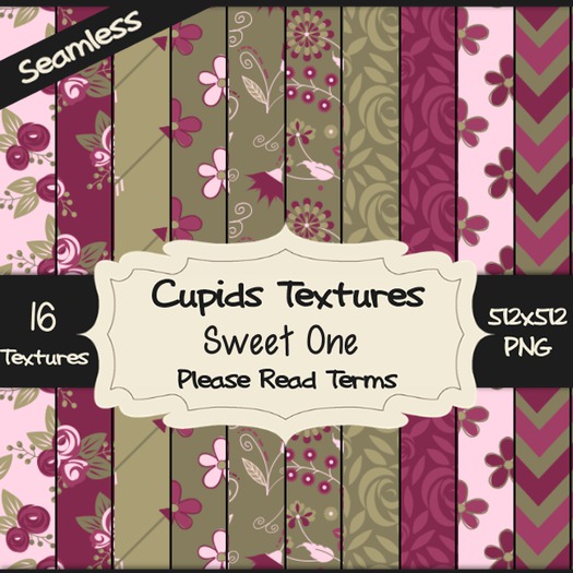 *Cupids Textures * 16 SWEET ONE