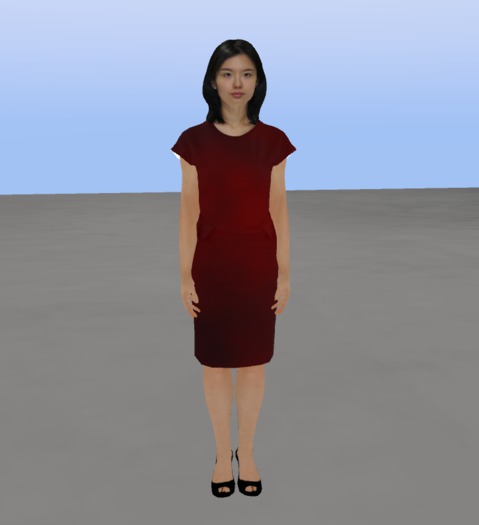 THAI WOMAN MESH 5 PRIM