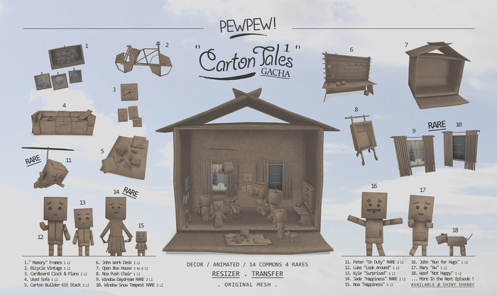 Pewpew! Carton Tales 1 - John Work Desk 1