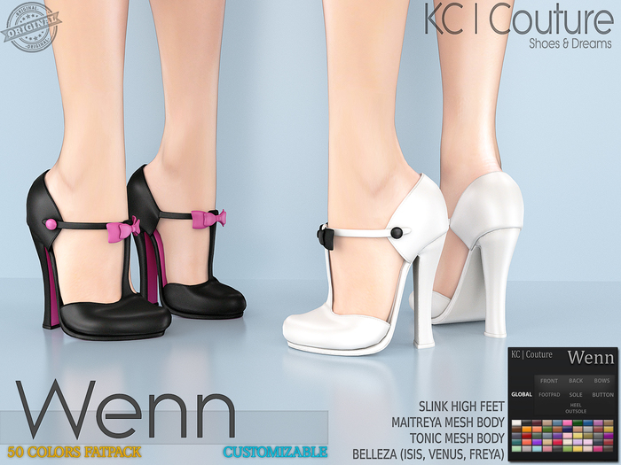 -KC- WENN HEELS / MAITREYA SLINK BELLEZA TONIC
